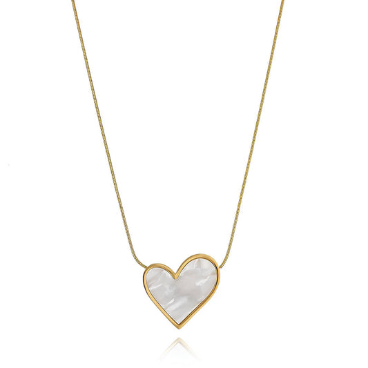 Moonlit Heart Necklace