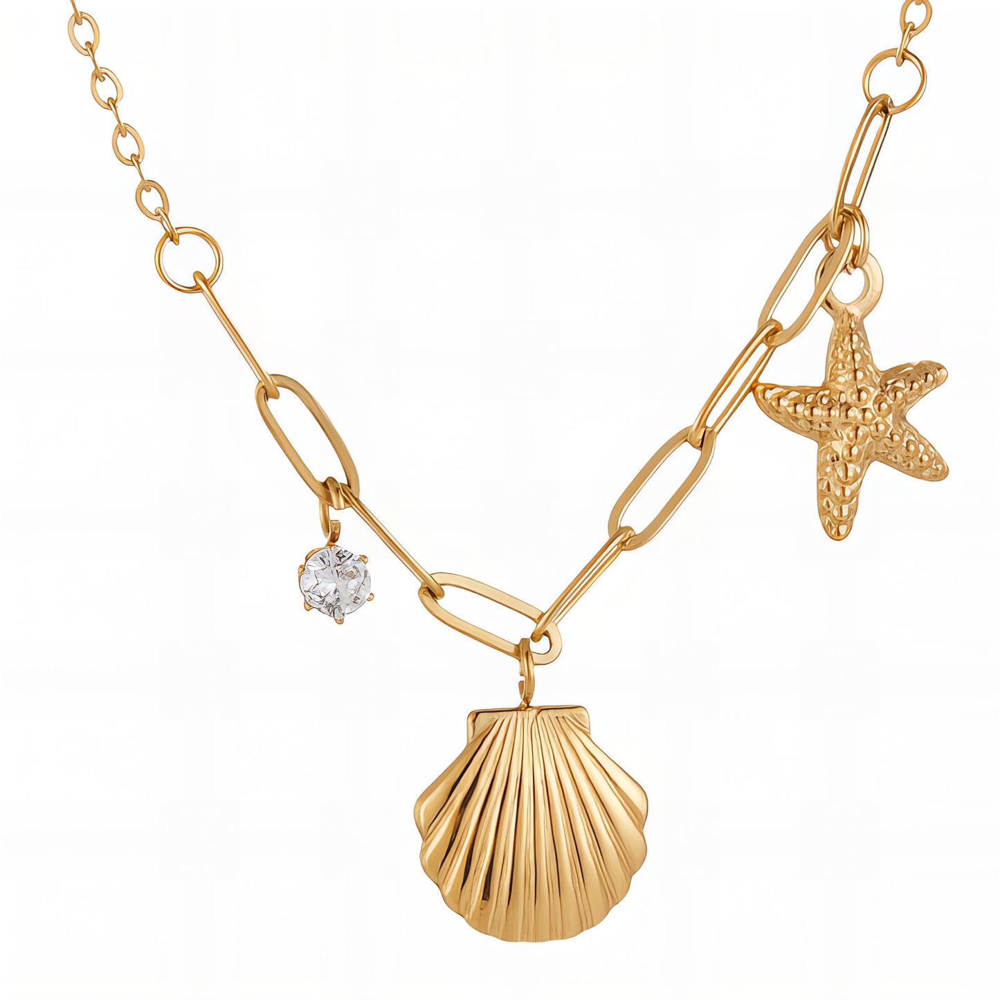Seastar Charm Necklace
