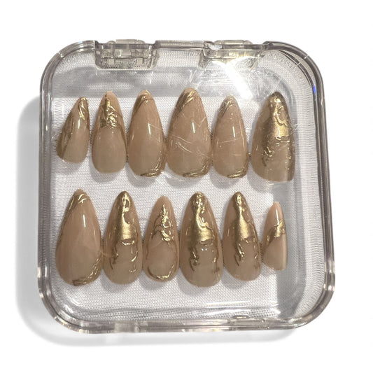 Golden Aura Nude Set